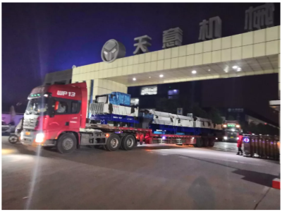 年終歲末天意機械發(fā)貨忙 加班加點為市場！